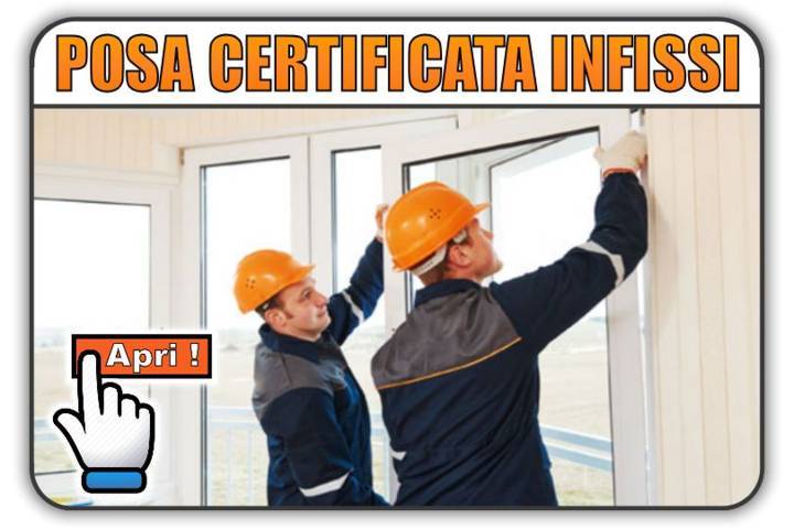 posa certificata infissi Lodi finestre